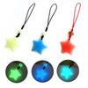Luminous Star Keychain Fashion Handbag Pendant Unisex Key Chain Charm Key Chain Accessories Bag Ornament Decorations