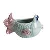 Cartoon Goldfish Ceramic Flowerpot Flower Vase Tropical Fish Plant Accessories Balcony Decorations Plant Pot Flower Pot