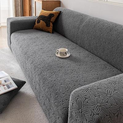 Nouvelle housse de canapé élastique simple une pièce Housse universelle tout compris Convient à toutes les saisons Tissu de housse de canapé anti-griffes de chat