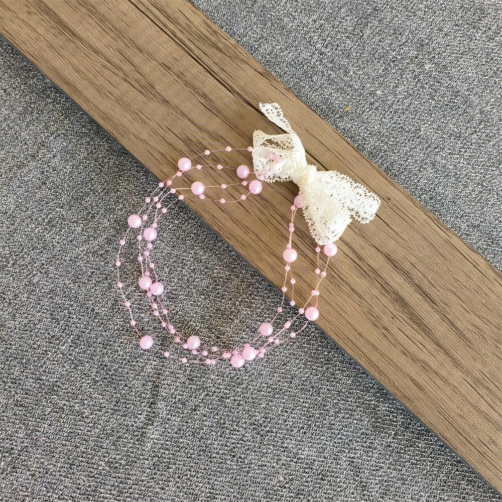 Baby Full Moon Photography Pearl Headband & Bead Props