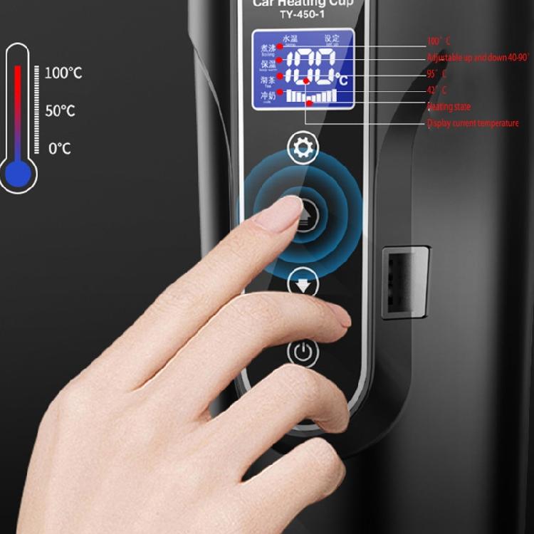 Tragbarer Auto-Heizbecher Wasser Milchwärmer Flasche Auto-Wasserkocher Kaffee Tee Tasse Becher