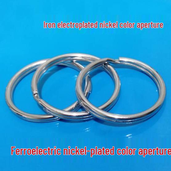 Edelstahl Metall Schlüsselanhänger Zubehör - 304 Schlüsselring