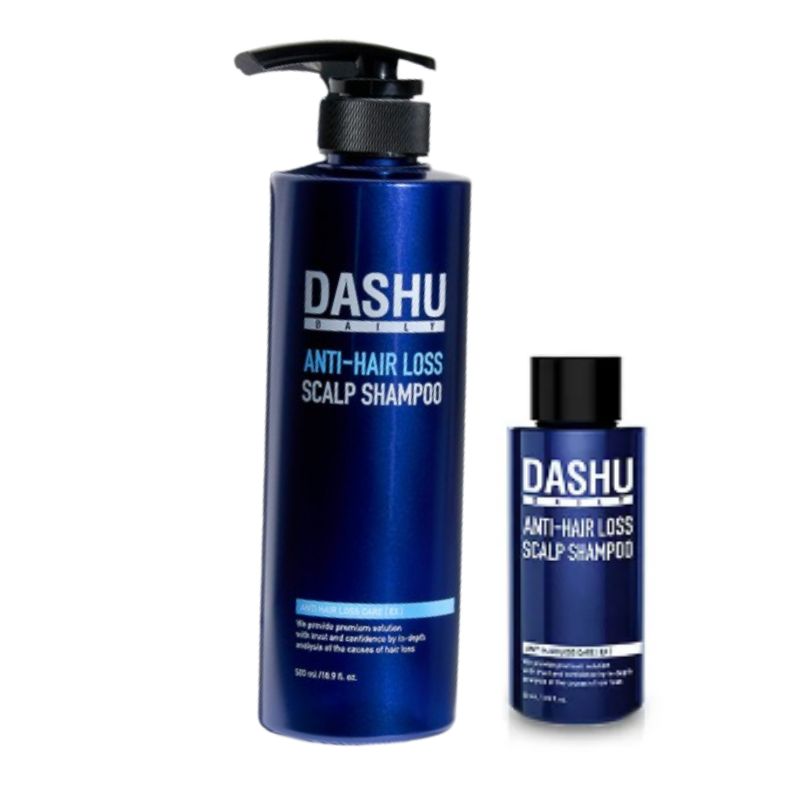 Dashu Daily Herbal Scalp Gold Shampoo EX 500ml + 50ml Bonus