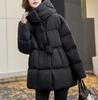Winter Down Jacket Women Fashion Thick Warm Fluffy Parkas Loose Oversized Puffer Coat Outwear