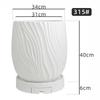 Large Caliber Resin Flower Pot for Monstera Deliciosa - Durable, Thickened Design with a Luxurious Touch