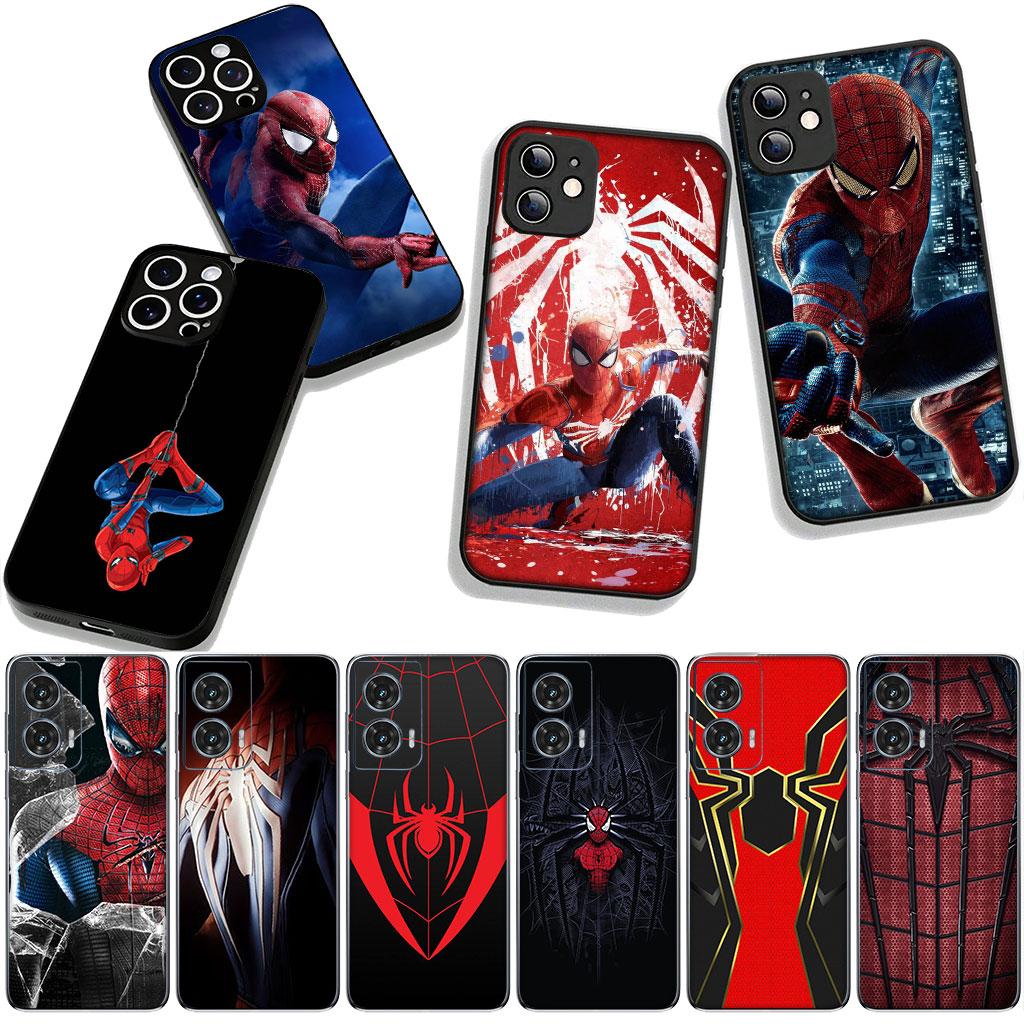 Cover for Xiaomi Redmi Note 11 15 8 9 10 Pro Plus A5 9A 9T 10A 10C 9C NFC 15C 8T Casing Phone Case Spider Man Marvel Spiderman