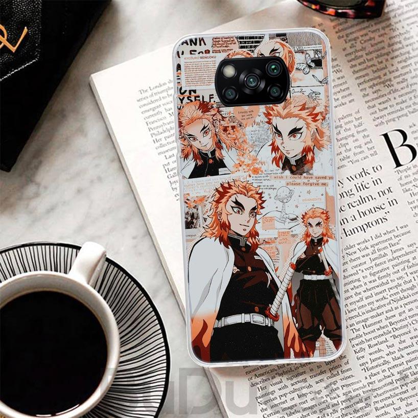 Demon Slayer Anime Kimetsu No Yaiba Cover For Xiaomi Mi 11T 10T 9T Pro 11 Lite Phone Case 12 12X 10 9 8 11i 6X 5X Ultra 5G Print