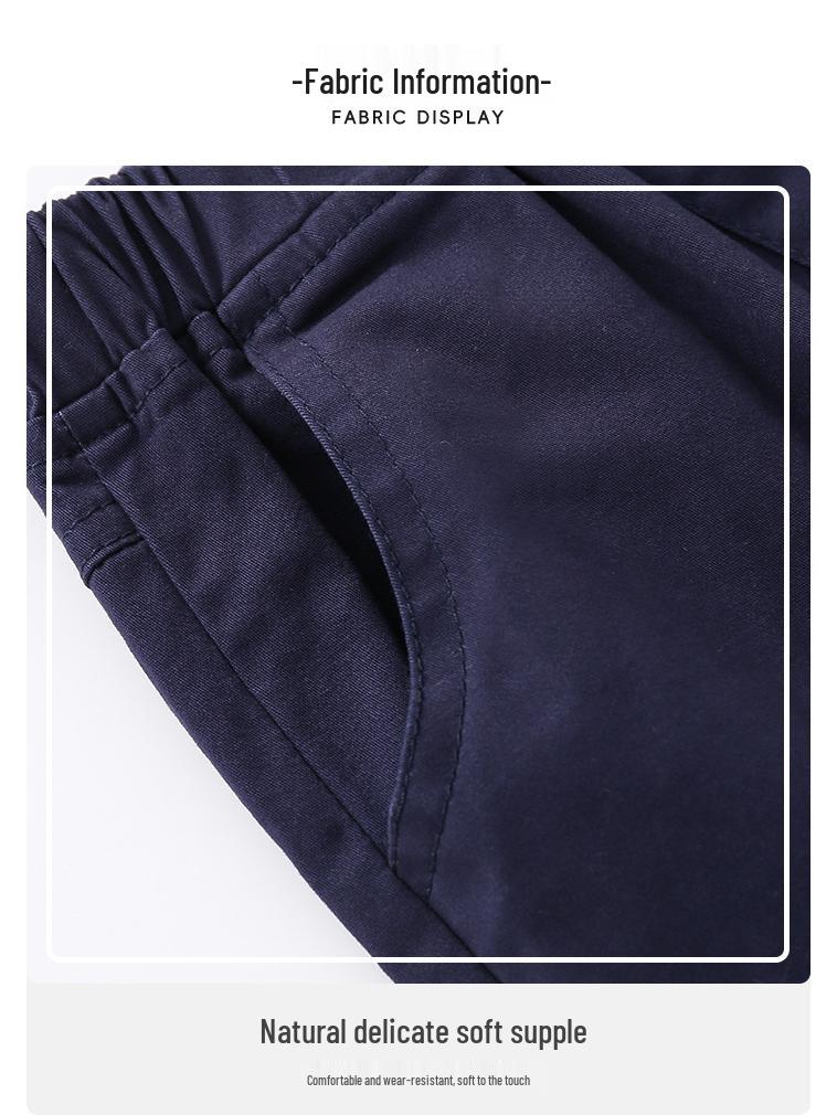 Korean Style Kids Summer 2026 Casual Cargo Shorts for Boys - Versatile, Lightweight, Trendy