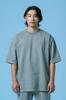 PSSHOPPER Pigment Back Cut Short Sleeve [Light Gray]
