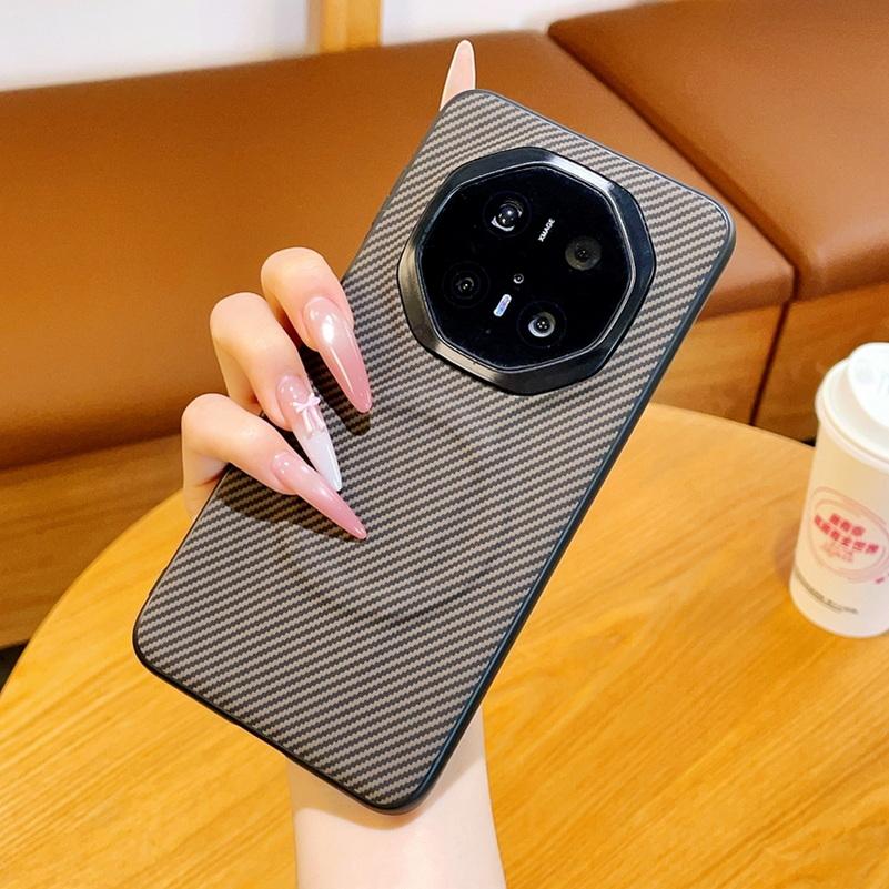 Carbon Fiber Leather for MagSafe Magnetic Case for HUAWEI Mate 80RS 70RS 60RS ULTIMATE Anti-Scratch Ultra-thin Shockproof Cover