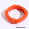 Europese & Amerikaanse Retro High-End Semi-Transparant Ovaal Hars Armband voor Meisjes