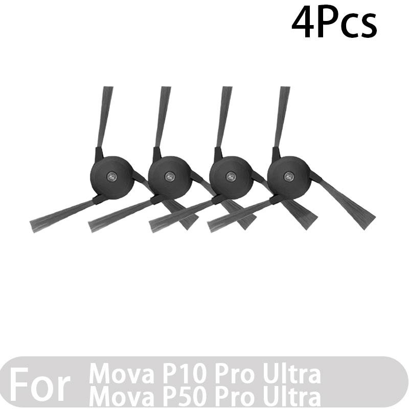

Совместимо для Mova P50 Pro Ultra, Mova P10 Pro Ultra Аксессуары Трехсторонняя щетка HEPA-фильтр Ткань для швабры Пылесборник золотой