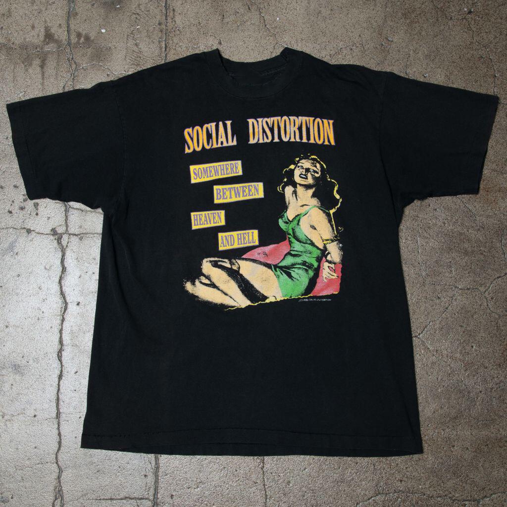 New Black Social Distortion band member shirt All size Black S