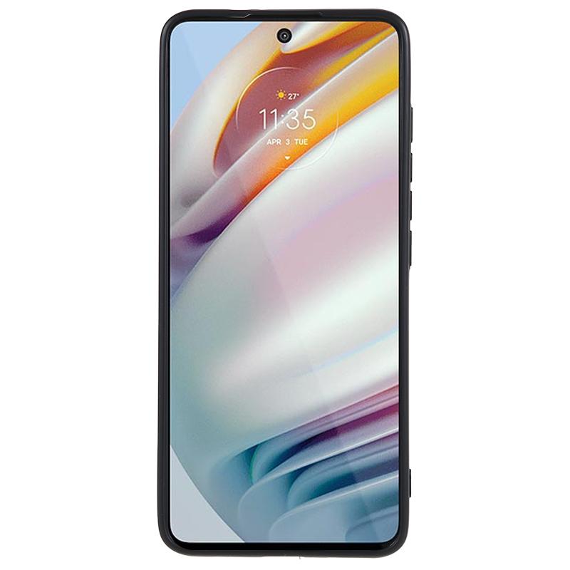 

Matte TPU Phone Cover for Motorola Moto G60,Drop-proof Cell Phone Back Case Black