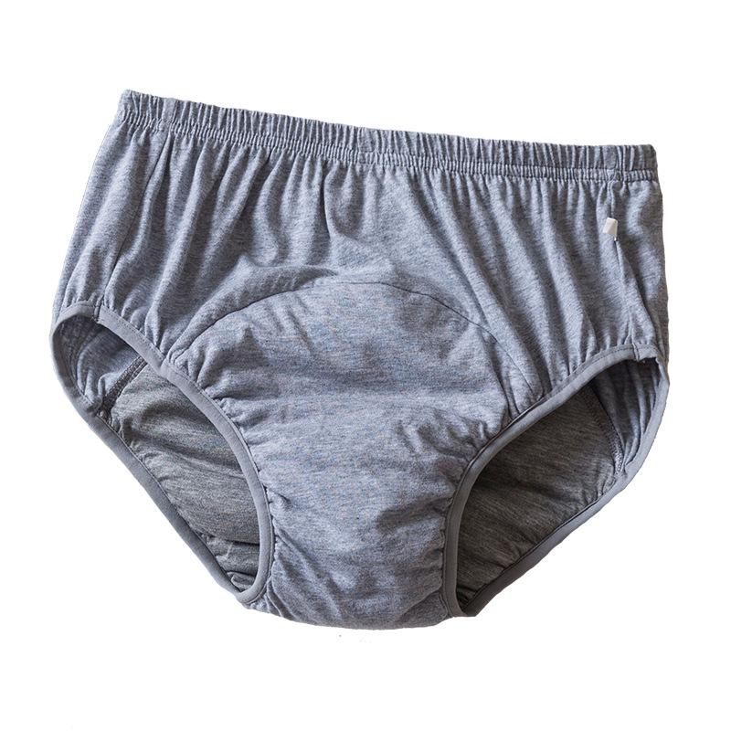 Grafenowe antybakteryjne majtki chłonne dla dorosłych: Czysta Bawełna, Przeciekająca Bielizna na Nietrzymanie Moczu dla Osób w Średnim Wieku i Starszych