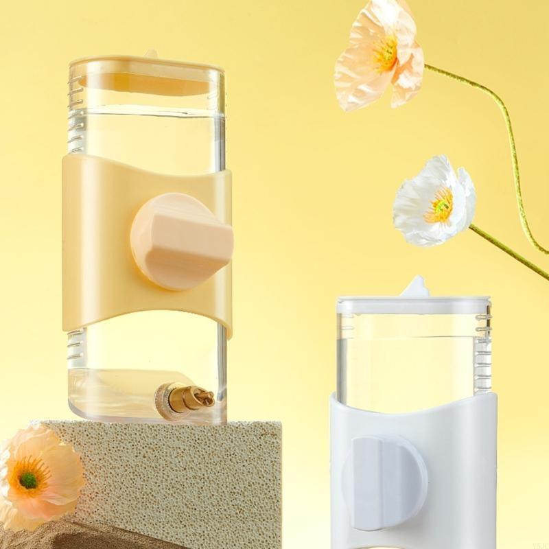 Y5JC Pet Drinking Bottle Plastic Water Drinking Bowl for Parrot Pet Water Dispenser