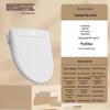 Smart Water-Heated Toilet Seat with Auto Flip Lid for Hotel & Home