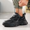 New 2024 Safety Shoes Men With Steel Toe Cap Anti-smash Men Work Shoes Sneakers Light Puncture-Proof Indestructible Shoes