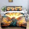 Squisiti Set Lenzuola con Ali d'Angelo squisito set copripiumino set coperta letto set lenzuola lusso regalo di compleanno