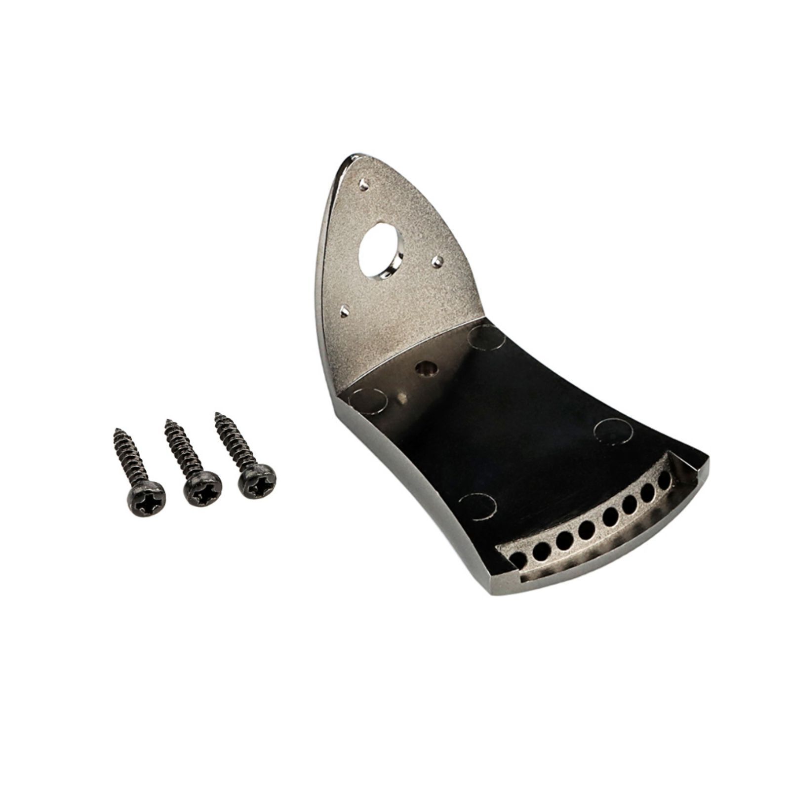 Metal Triangular Mandolin Tailpiece with Screws 8 String Mandolin Tailpiece Mandolin Arched Top Guitar Tailpiece Enduring 1
