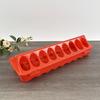 2Pcs Baby Chick Feeders Poultry Feeders with Lid Easy To Clean Anti-Spill No Waste Chicken Feeders for Baby Birds Small Poultry