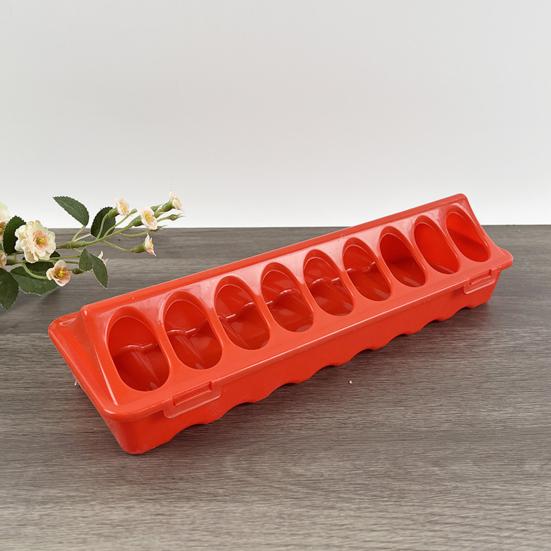 2Pcs Baby Chick Feeders Poultry Feeders with Lid Easy To Clean Anti-Spill No Waste Chicken Feeders for Baby Birds Small Poultry