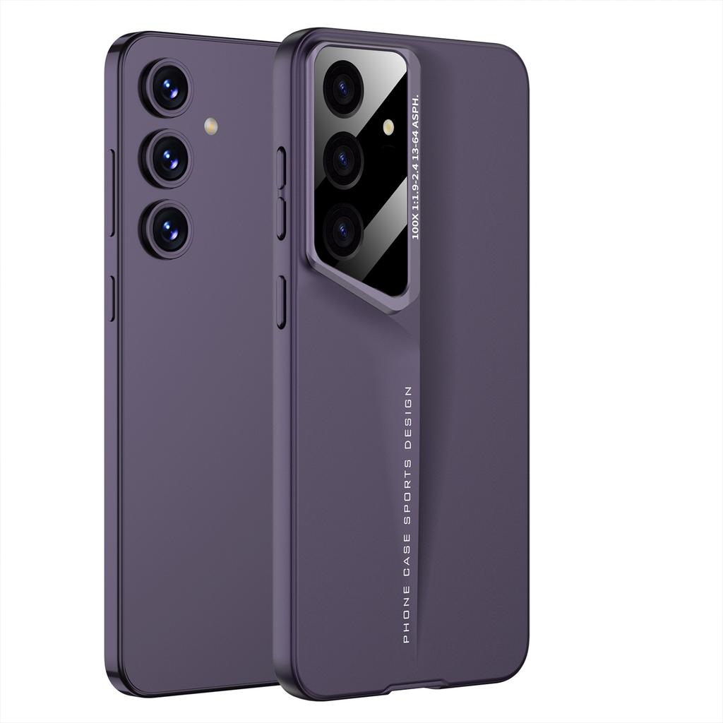 Suitable for Samsung S24EF Ultra thin Matte Mobile Phone Case S24EF Fine Hole Anti Fall Protective Case Solid Color Matte Simple Style