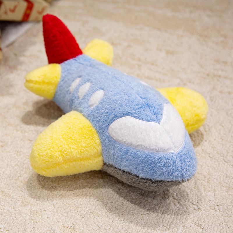 Super Cartoon Plush Throw Pillow for Baby - Sleeping Comfort Doll Car Airplane House Soft Toy Ideal Christmas & Halloween Gift