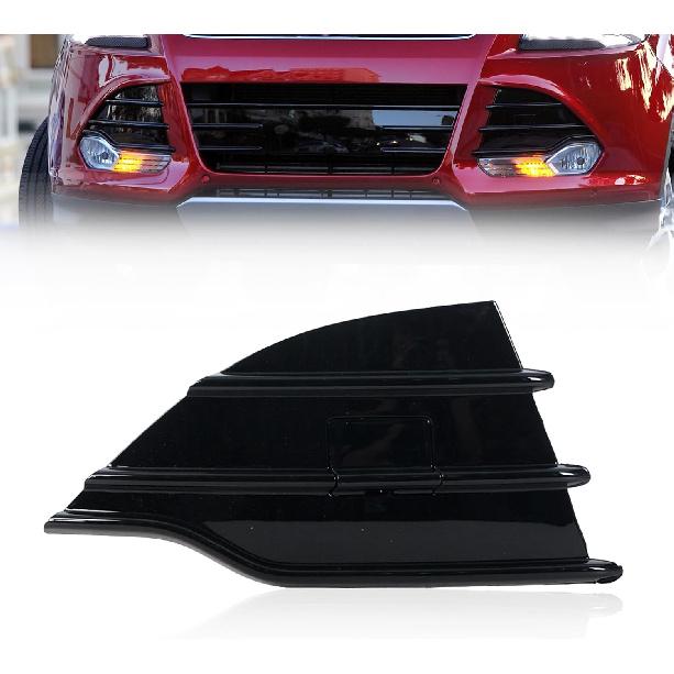 

Front Bumper Lower Grill Cover Trim for Ford Kuga Escape 2013-2016 Tow Hook DV45-17K947-B Left Right