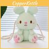 Children Cartoon Cute Plush Rabbit Bag Girls Go Out Travel Doll Bag Crossbody