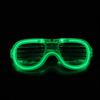 3-modus LED-knipperende gloeiende sluiterbril voor evenementenfeest Halloween-benodigdheden