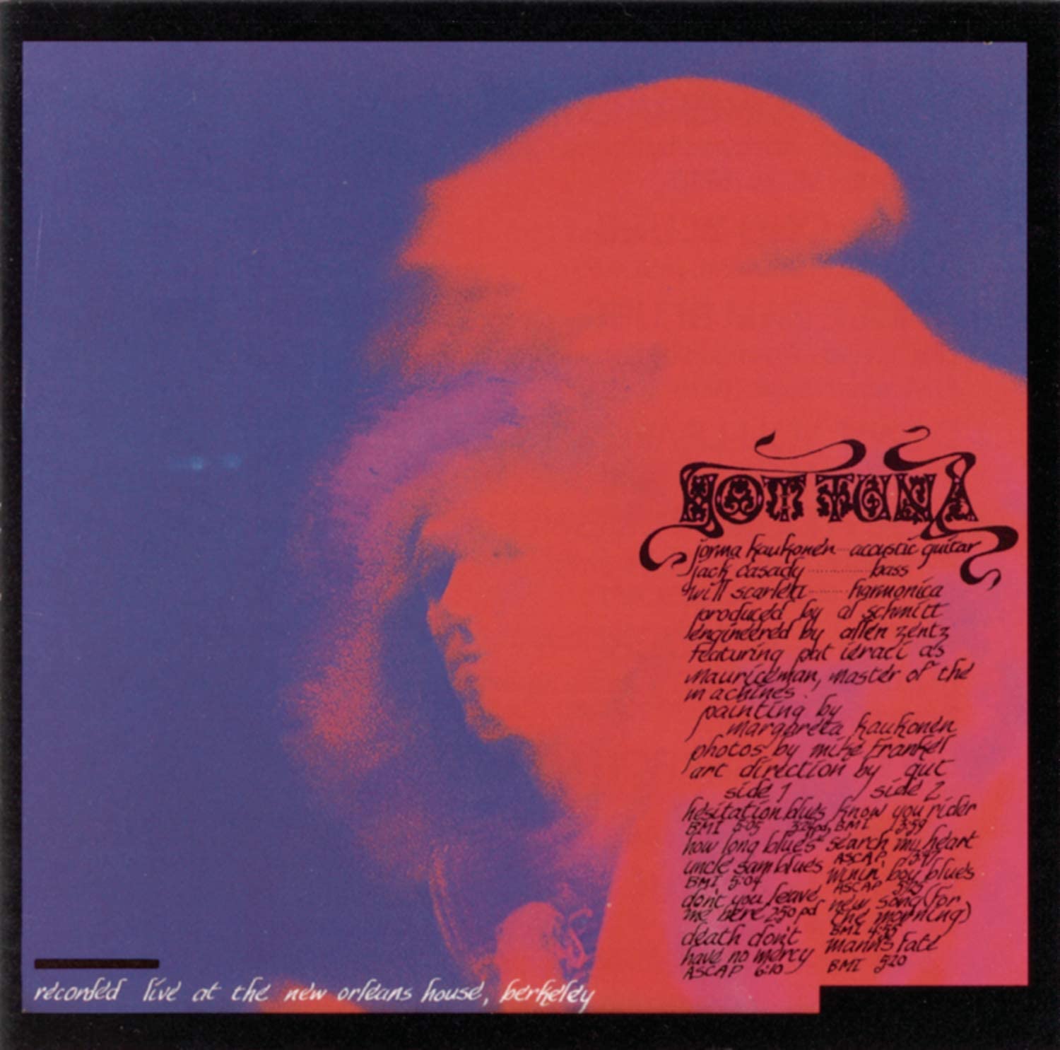 

CD HOT TUNA - Hot Tuna 38642R RCA Victor US Rock Used