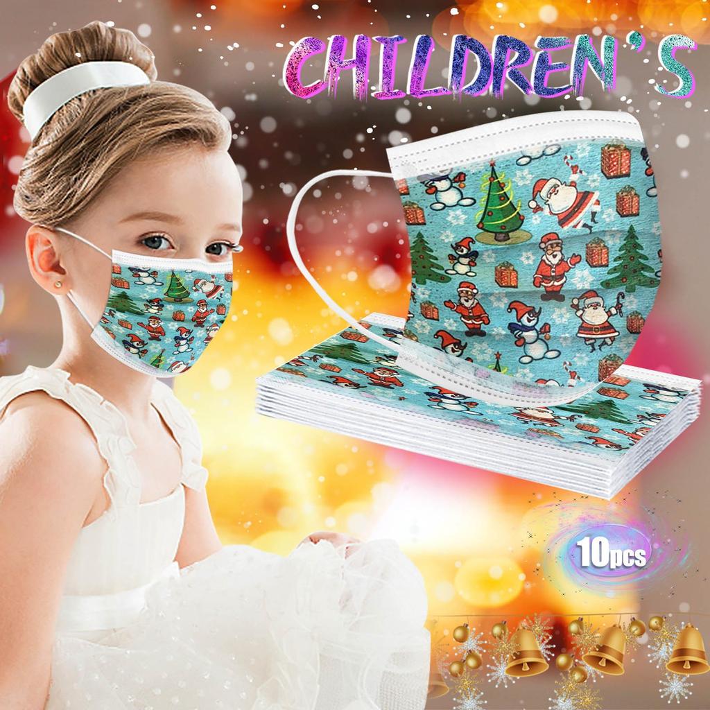 Buy [TCE] Children's Christmas Mask Disposable Face Mask Industrial