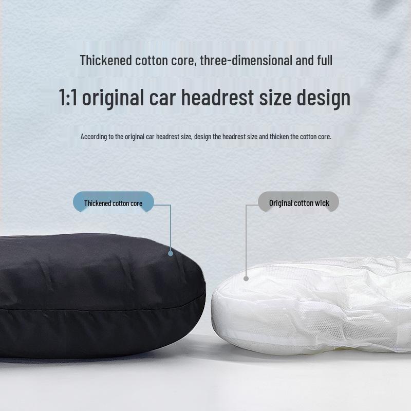 Ideal 2025 Smart Car Pillow with Thickened Headrest and Extension Strap