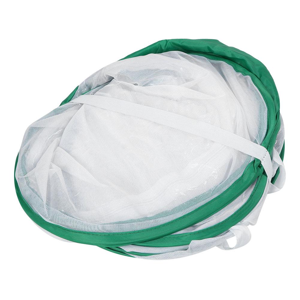 Folding Collapsible Ventilated Insect Cage Light Transmission Mesh Cage Zipper Plant House