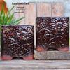 Retro Large Square Pottery Succulent and Orchid Planter