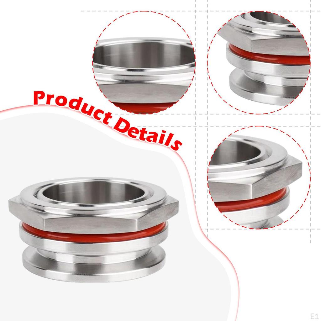 Adaptor racord compresie etanș pentru fabricarea echipamentului oală homebrew fără sudură turn de apă