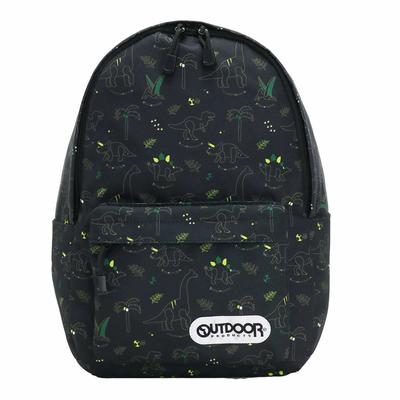 Rucksack Daypack Jolly Kids Girls Gift Present Junior [Outdoor Products] (Dinosaur Black)
