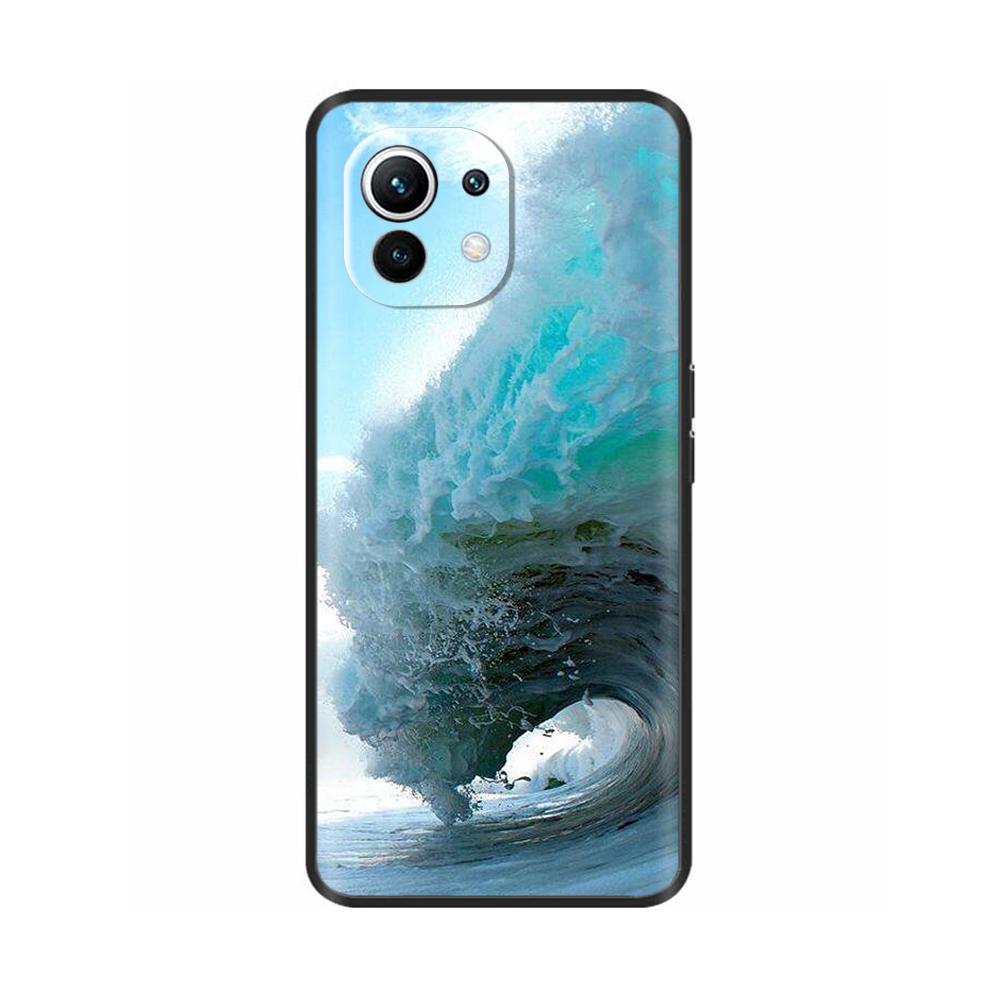 For Xiaomi 11 Lite 5G NE Case Shockproof Soft Silicone Back Cover For Xiaomi Mi 11 Lite 5G Phone Case Mi11 11Lite NE Funda Coque