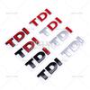 emsqc4 New 3D TDI Turbo Direct Injection ABS Adhesive Car Trunk Emblem Rear Body Tailgate Accessories Adhesive Styling Badge