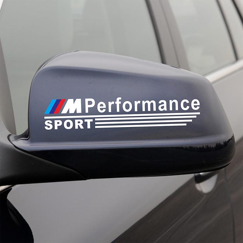 2 buc Autocolant și decal pentru oglinda retrovizoare auto Accesorii Insignă pentru BMW M E90 E60 F10 F30 E46 G20 X1 X3 X4 X5 X6 E70 F20 E39 E92 Stilizare