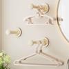 No Drill Suction Cup Hanger Storage Rack Retractable Adjustable Durable Space-Saver For Home  Office Organization