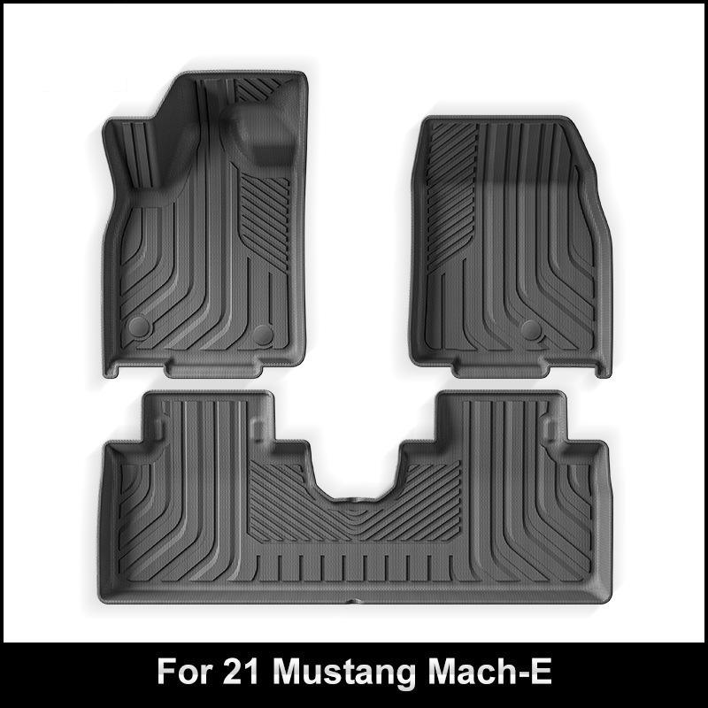 21 Ford Mustang Mach-E TPE Floor & Trunk Mats