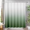 Handun Ombre Printed Waterproof Shower Curtain