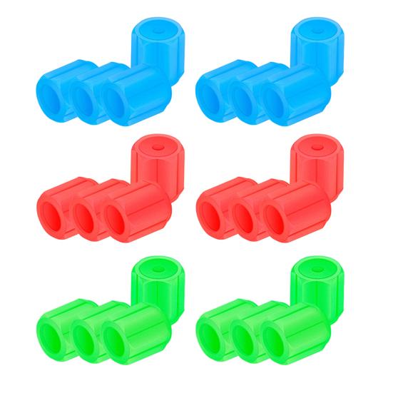 Glowing Car Tire Valve Caps Waterproof Glow In The Dark Tire Lights Night Safety Light Universal Bicycle Stem Covers for Car Truck SUV Motorcycle