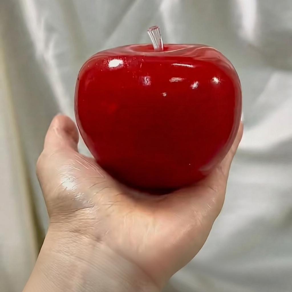 Quetschiger Grüner Apfel Stressball Weiches Fidget Sensorisches Spielzeug Für ADHS Langsamer Rückprall Quetschspielzeug Für Alle Altersgruppen Weihnachtsgeschenk