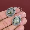 Moss Prehnite Earring Vintage Earrings Genuine Gemstone Earring 925 Sterling Silver Earring Unique Jewelry Handmade Earrings Gifts For Wife