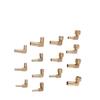 1/8" 1/4" 3/8" 1/2" 3/4" 1" BSP Male Female 3-50mm Hose Barb Tail Nipple Straight / Elbow 90 Degree Brass Pipe Fitting Connector