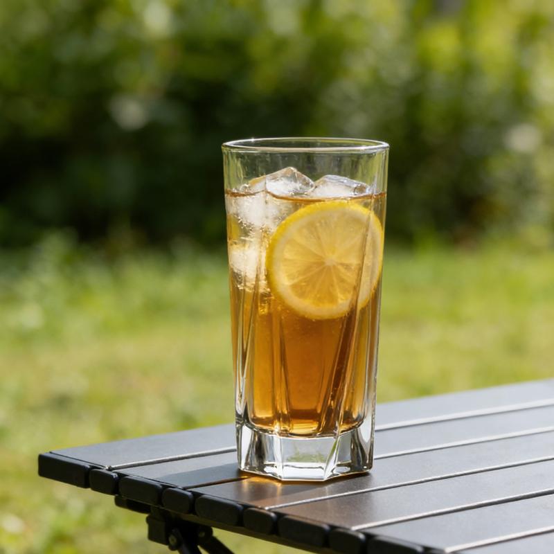 1pcs Simple Glass Cup Creative Cocktail Glasses Transparent Thick Bottom Glass Cup Outdoor Tableware Drinkware Exquisite Gifts