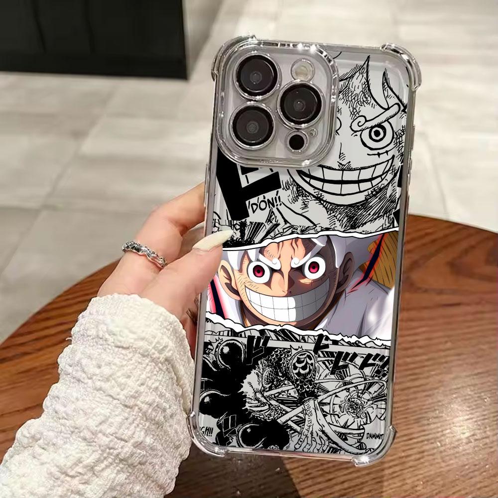 Japan Anime Hot One Pieces Soft Funda For iPhone 17 Pro 16 15 14 13 12 11 Pro Max Case 17 Plus 17E 16E 17Air Silicon Phone Cover